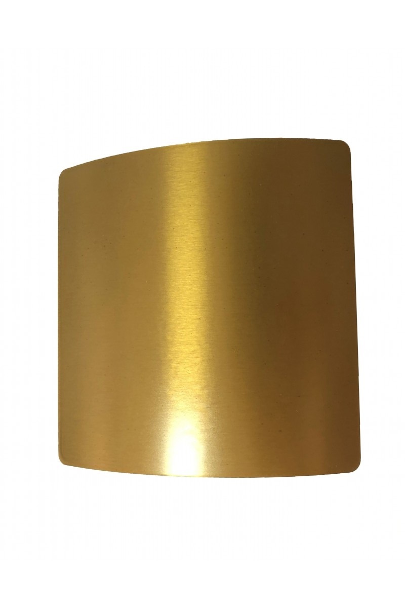 Решетка на магнитах РД-200 Латунь с декоративной панелью 200х200 мм