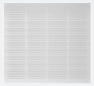 Решетка радиаторная 400х400мм Europlast MR4040 белая алюминиевая